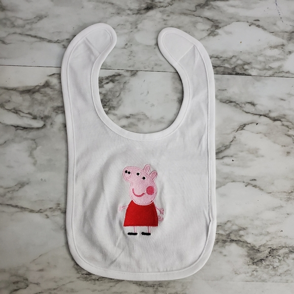 peppa pig bibs